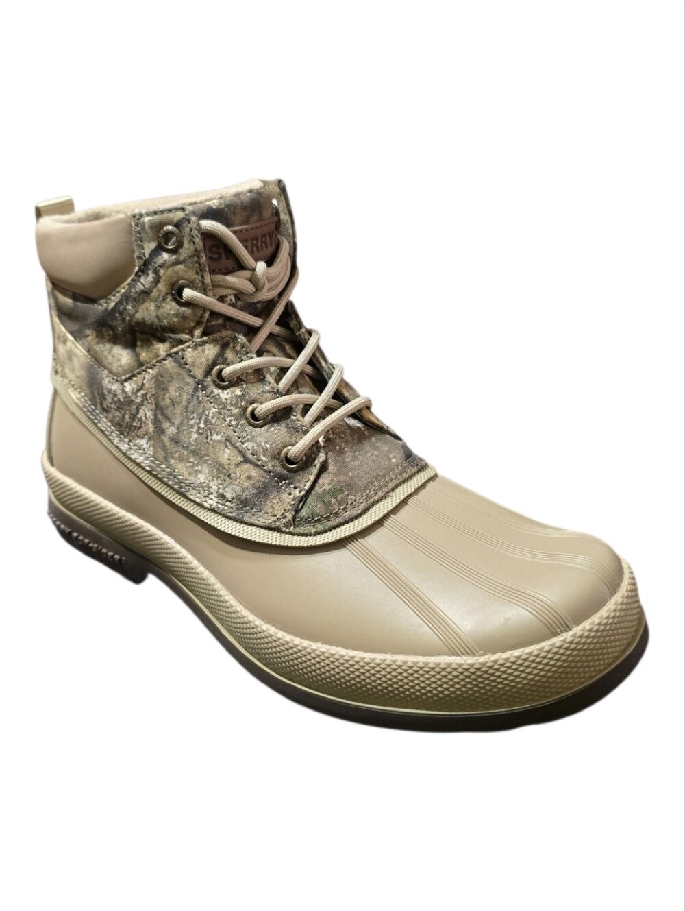 Sperry Men's Cold Bay Realtree Olive Camo Duck Boots